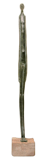 Statuette Ombra della Sera auf Steinsockel