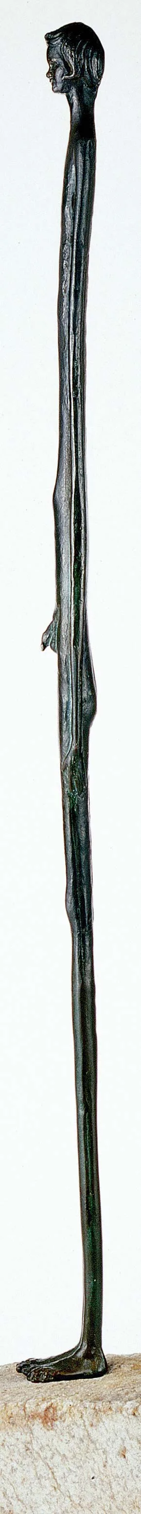 Statuetta Ombra della Sera su base di pietra 1