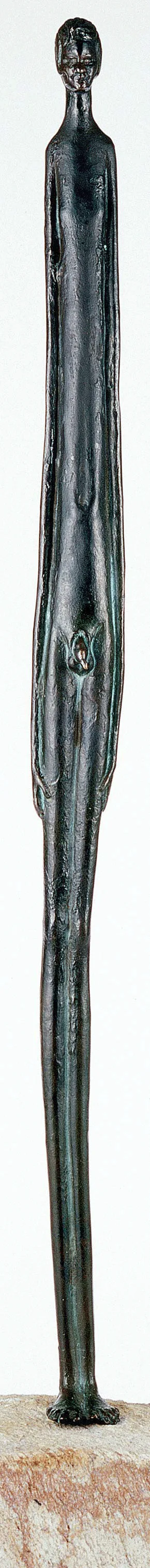 Statuetta Ombra della Sera su base di pietra 2
